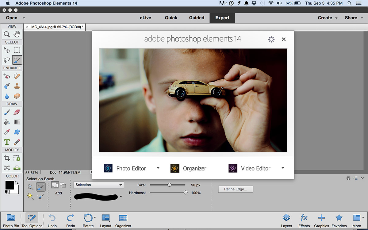 نرم‌افزار Adobe Photoshop Elements