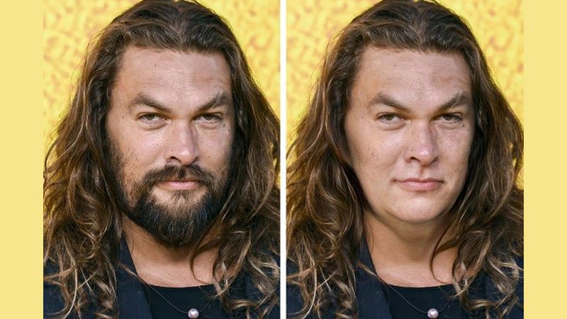 حذف ریش با هوش مصنوعی